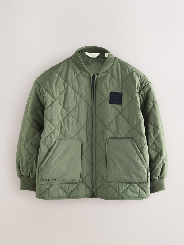 Baker by Ted Baker Sage Green Quilted Jacket