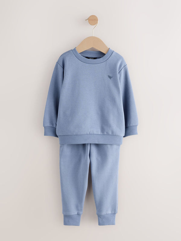Blue Logo Sweatshirt And Joggers Set (3mths-7yrs)