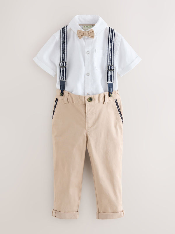 Baker by Ted Baker Shirt Trousers and Braces Set
