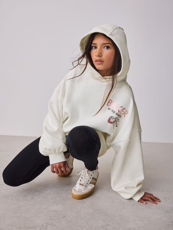 Baker by Ted Baker Oversized Back Print Hoodie