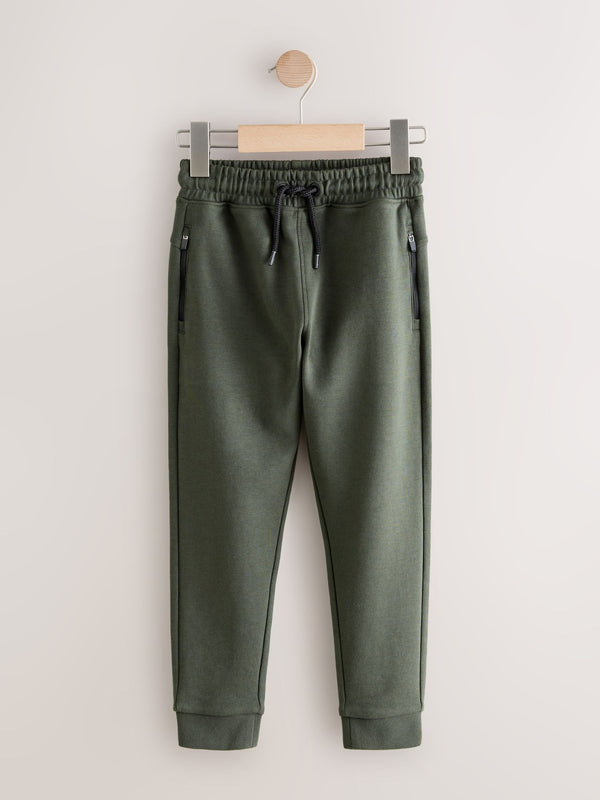 Khaki Green Slim Sport Joggers (3-16yrs)