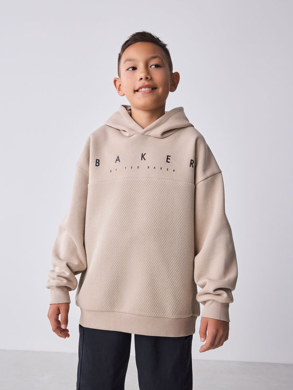 Baker by Ted Baker Stone Textured Hoodie