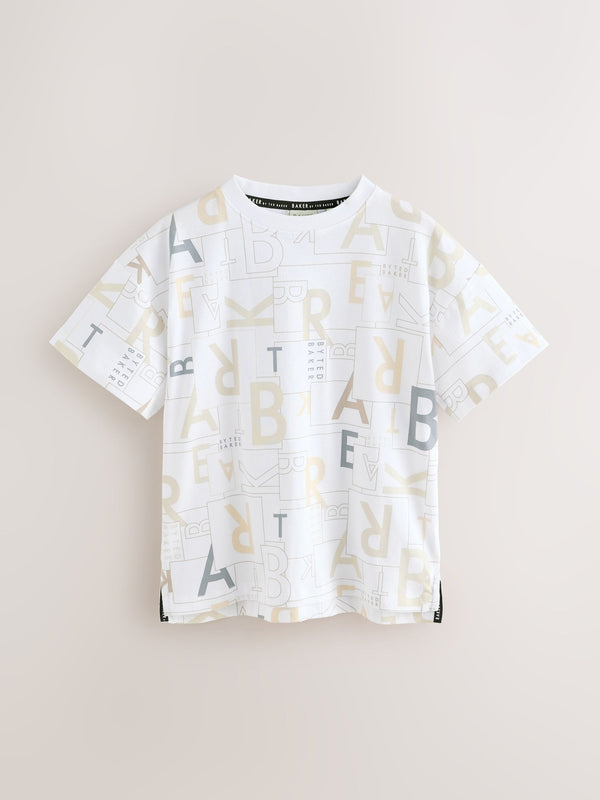 Baker By Ted Baker Letter Print T-Shirt