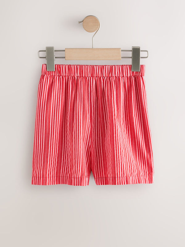 Red/Pink Stripe Shorts (3-16yrs)