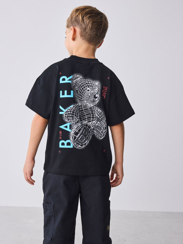 Baker by Ted Baker Oversized Graphic T-Shirt