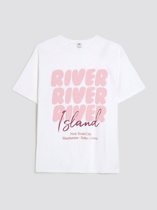 River Island White T-Shirt