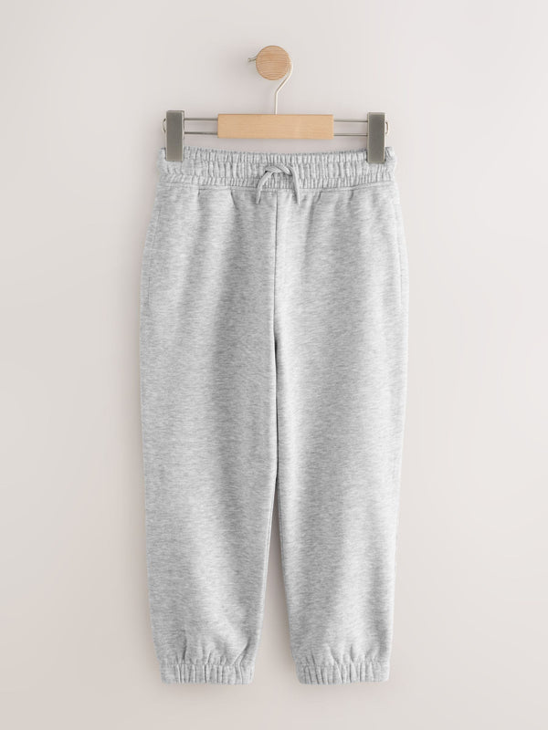 Grey Regular Sueded Joggers (3-16yrs)