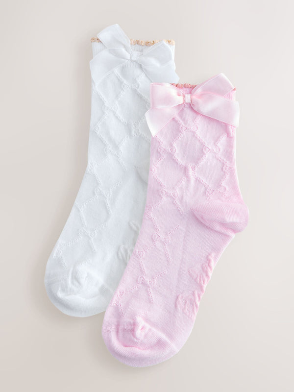 Baker by Ted Baker 2 Pack Girls Multi Socks