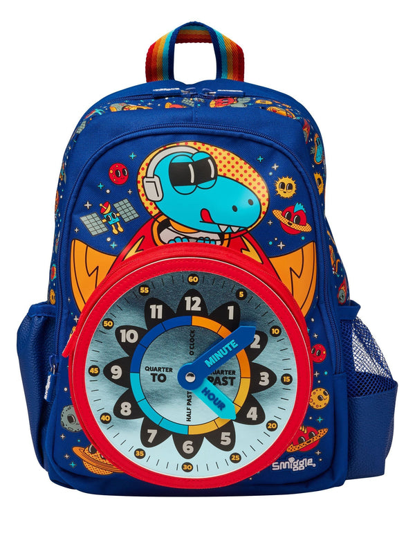 Smiggle Blue Ready Set Go Junior Character Backpack