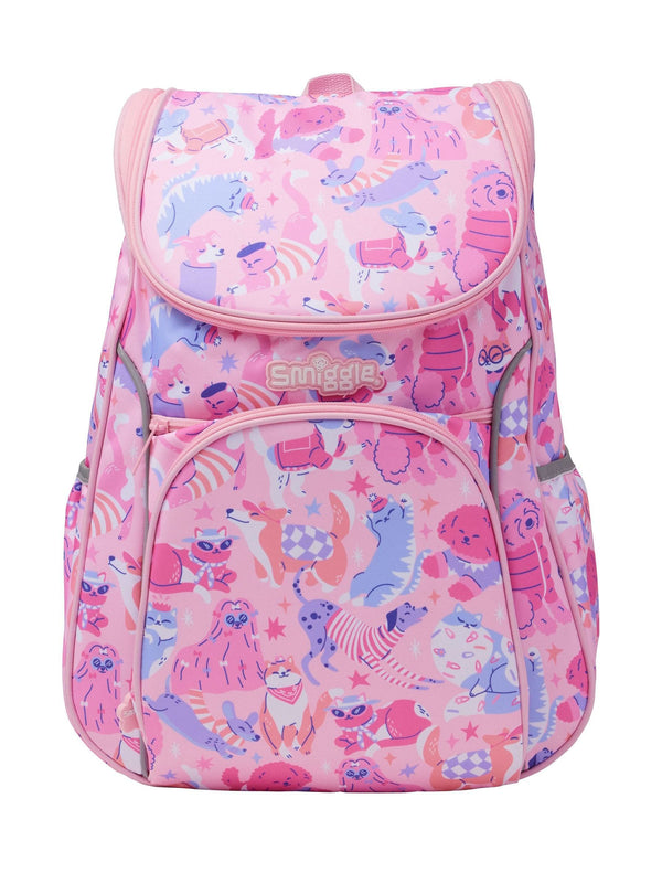 Smiggle Pink Surreal Access Backpack