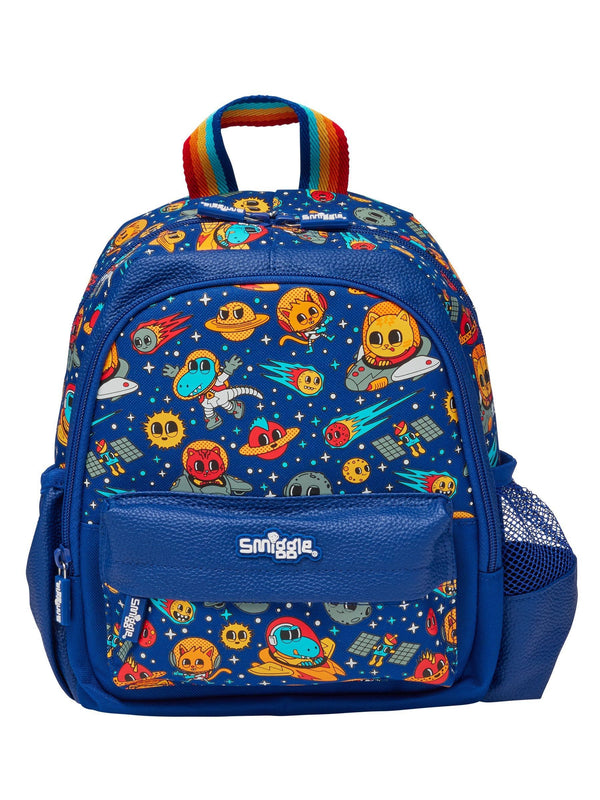 Smiggle Blue Teeny Tiny Ready Set Go Backpack