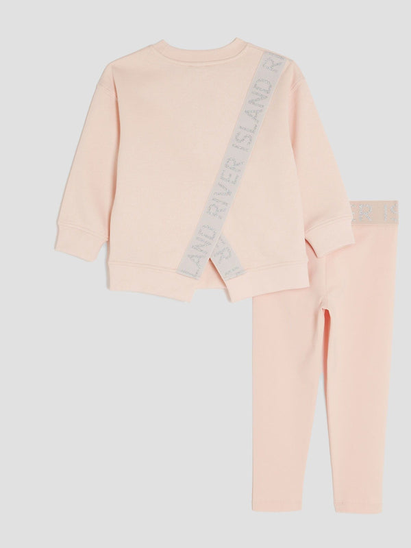 River Island Pink Girls Sweatshirt