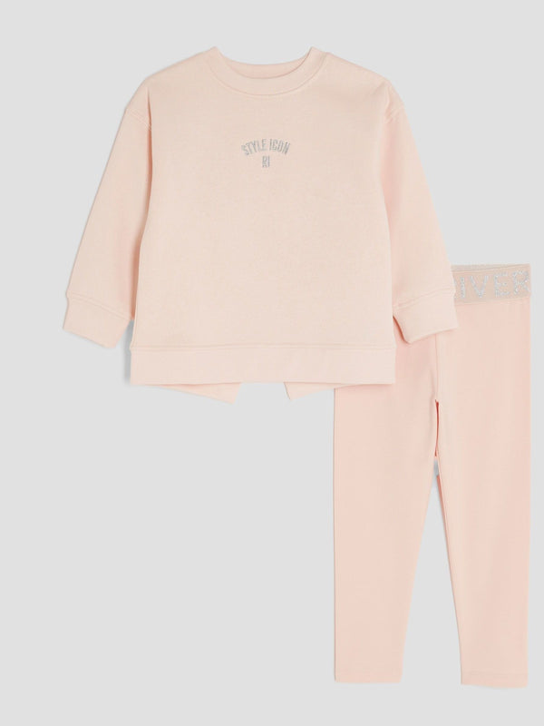 River Island Pink Girls Sweatshirt