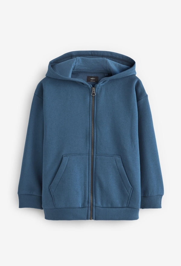 Copy Blue Fleece Lined Hoodie