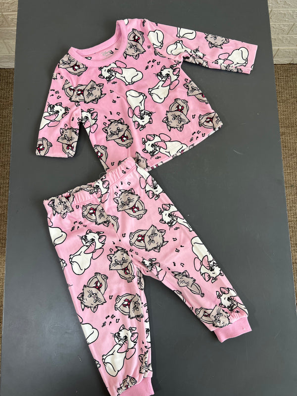 Primark Disney kitty velour pyjama