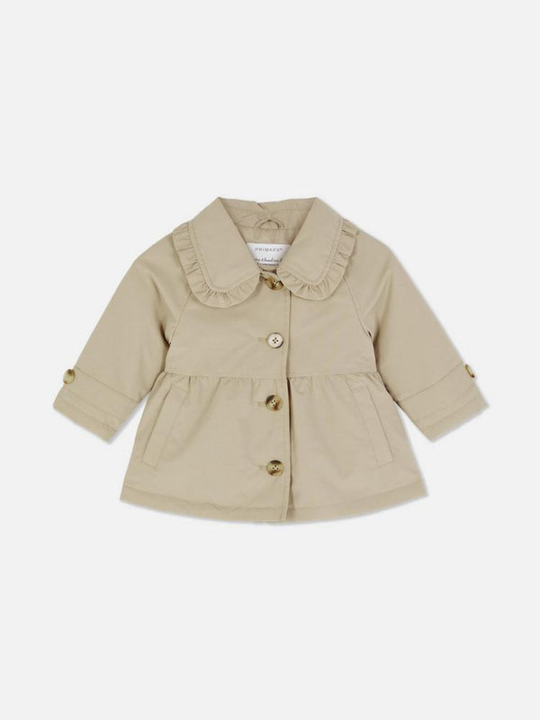 Primark Ruffle Collar Trench Coat