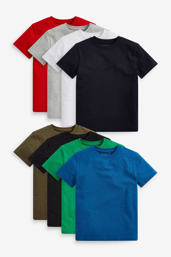 8 Pack Short Sleeve T-Shirts