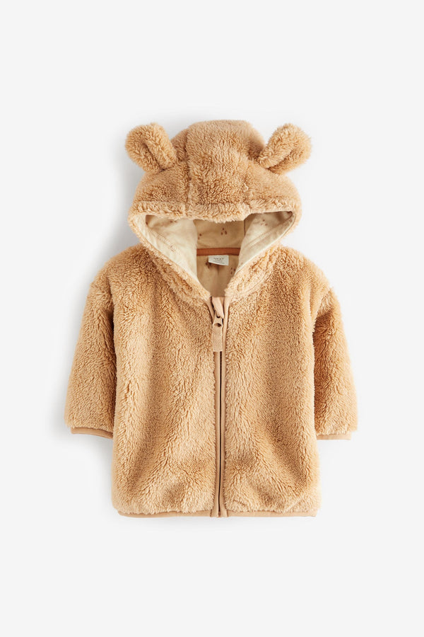 Copy of Cosy Teddy Borg Fleece Bear Baby Jacket