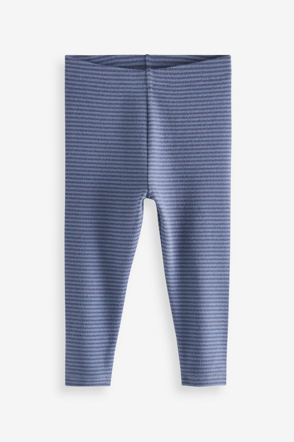 Copy Blue Stripe Soft Touch Leggings