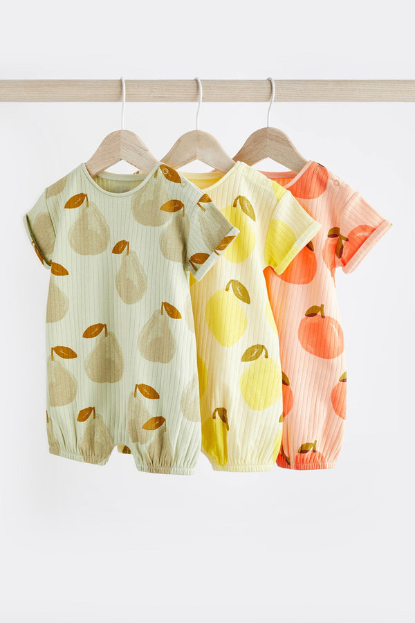 Fruit 3 pk romper