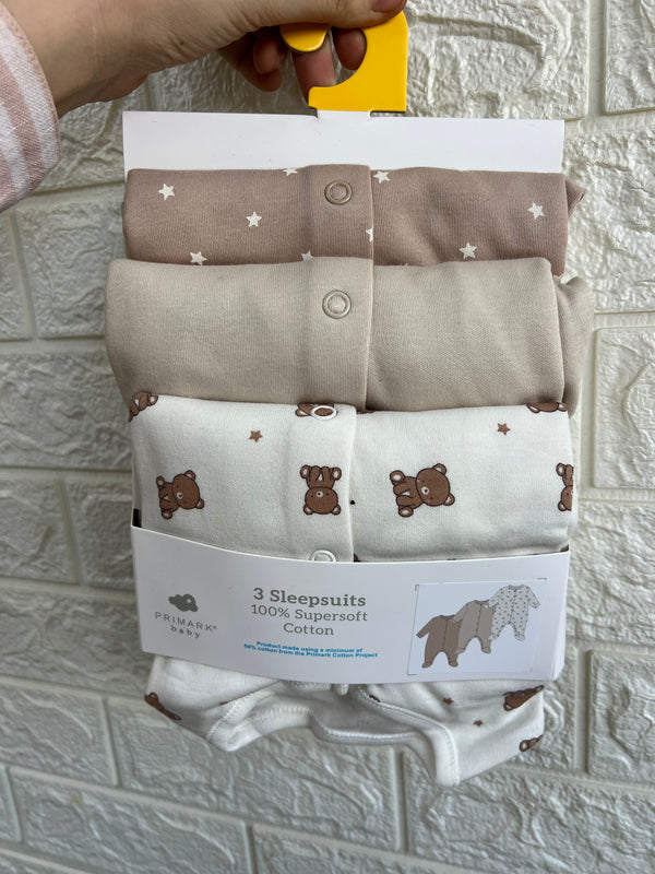 Primark bear sleepsuit immediate