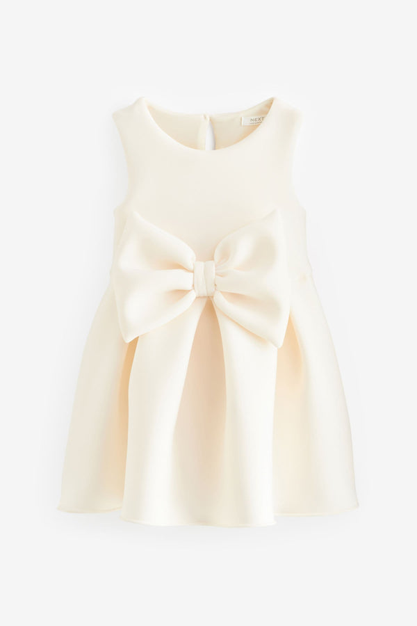 Copy of bow cream dress