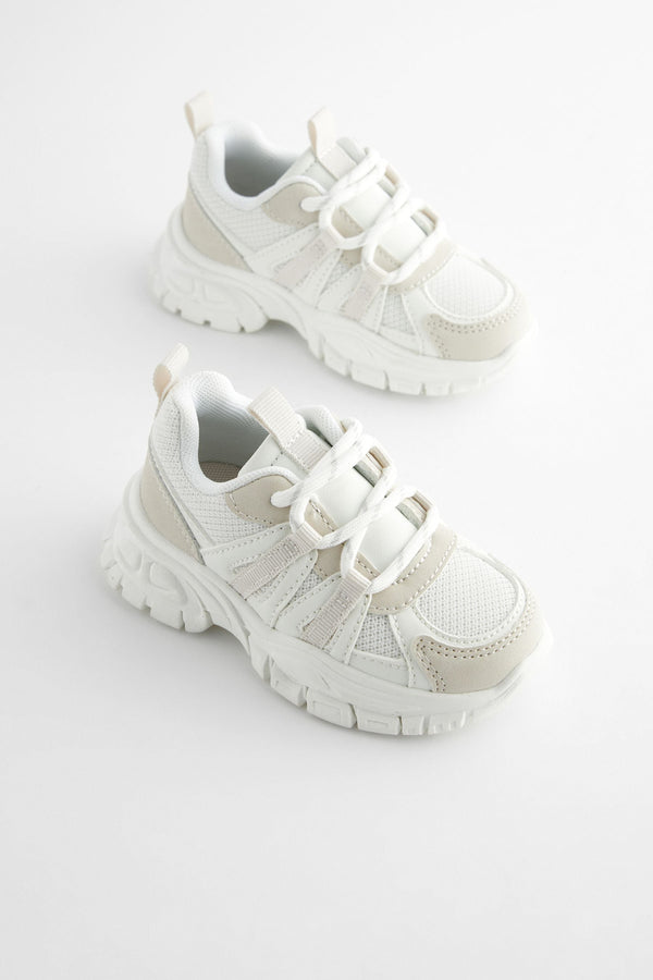 White Chunky Trainers