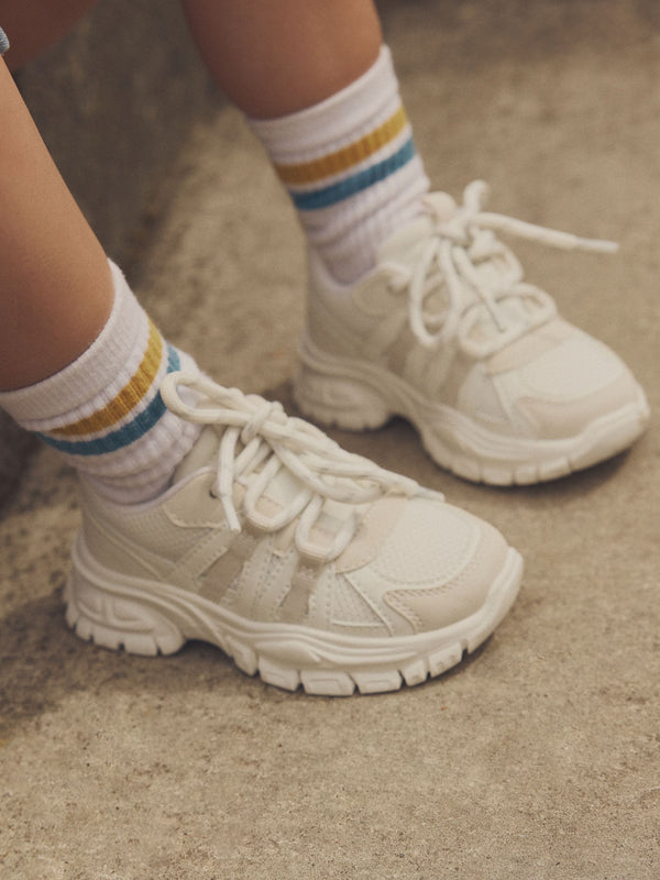 White Chunky Trainers