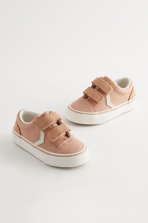 Pink Touch Fasten Strap Trainers