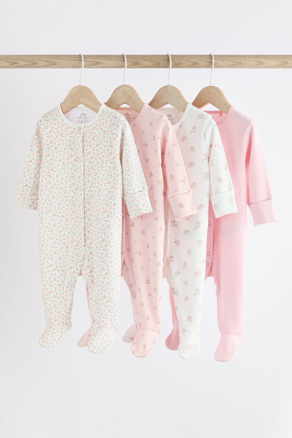 Pink Baby Sleepsuit (0-2yrs)