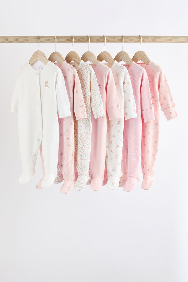 Pink Baby Sleepsuit (0-2yrs)