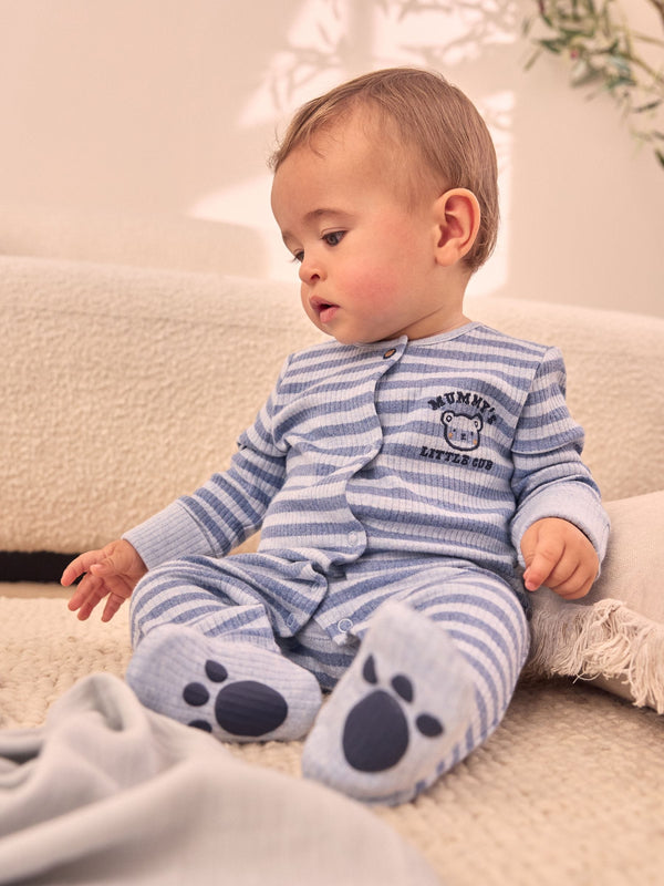 Blue Mummy Baby Family Sleepsuit (0-2yrs)