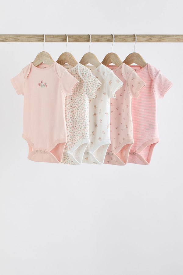 Pink Bunny Pink Bunny Short Sleeve Bodysuits