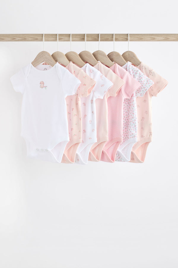 Pink Bunny Pink Bunny Short Sleeve Bodysuits