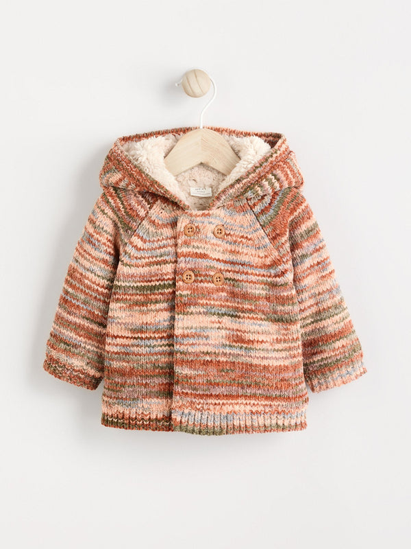 Multi Coloured Baby Hooded Cardigan (0mths-2yrs)