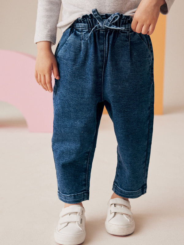 Denim Tie Waist Jeans (3mths-7yrs)