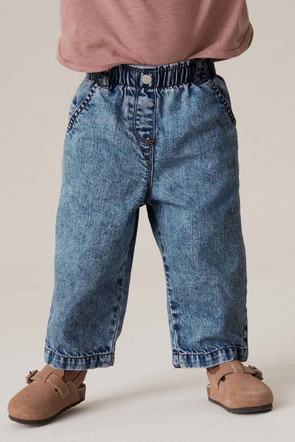 Denim Wide Leg Jeans (3mths-7yrs)