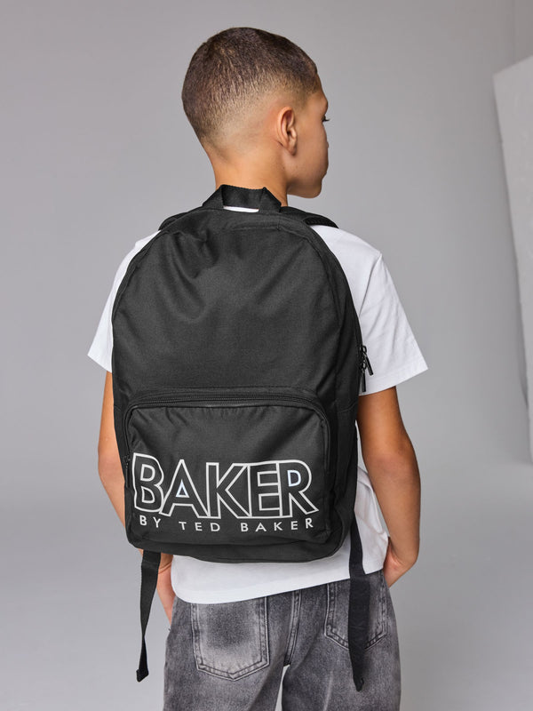 Baker by Ted Baker Boys Back to School Black Backpack