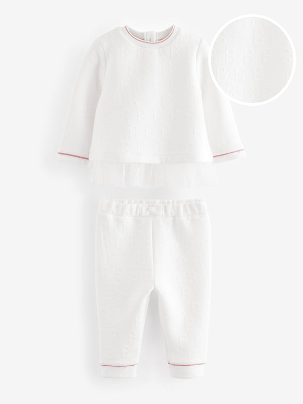 Baker by Ted Baker Mesh Sweater And Joggers Set