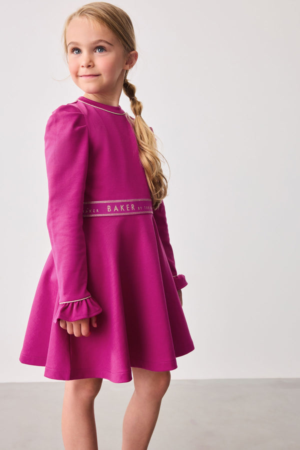 Fuchsia Pink Baker by Ted Baker Ponte Dress