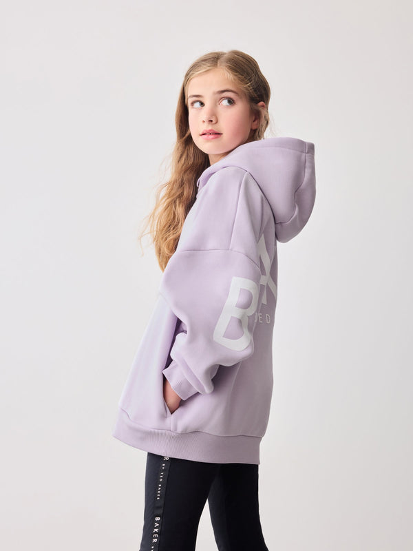 Baker by Ted Baker Oversized Back Print Hoodie