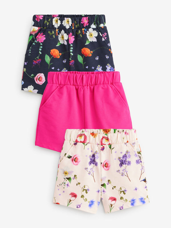 Baker by Ted Baker Multi 100% Cotton Shorts 3 Pack