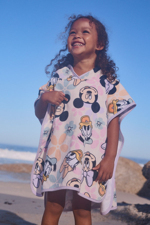 Minnie & Friends Towelling Poncho (9mths-10yrs)