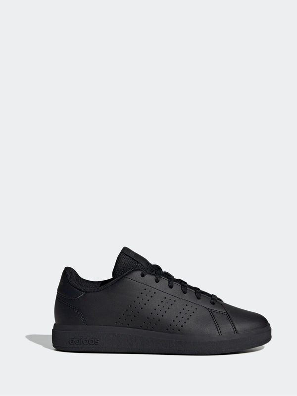 adidas Black Advantage Base 2.0 Lace Junior Trainers