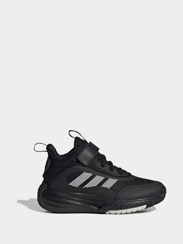 adidas Black Ownthegame 3.0 Kids Trainers
