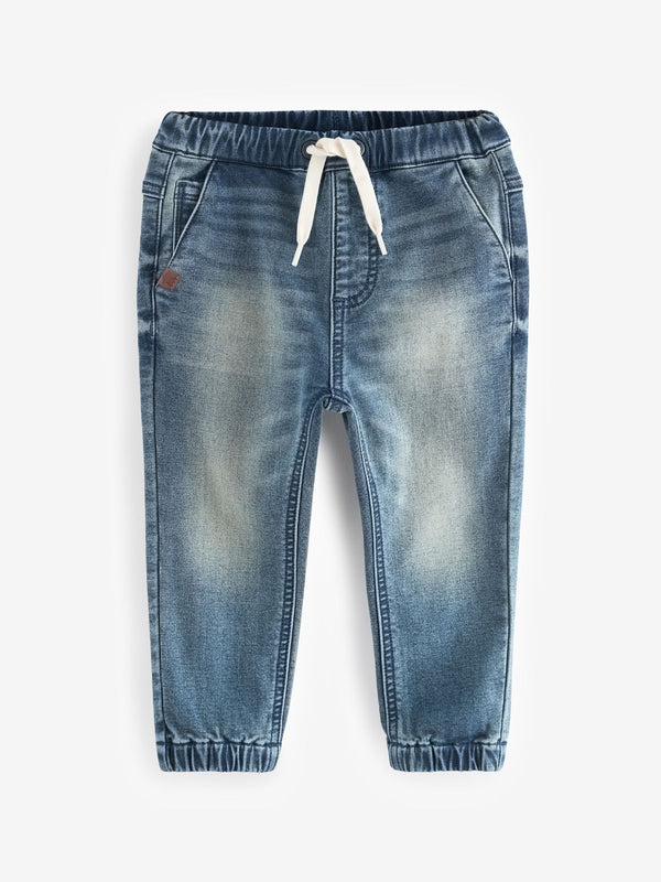 Mid Blue Joggers Jeans With Comfort Stretch (3mths-7yrs)