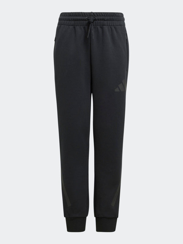 adidas Black Z.N.E. Tapered Leg Kids Joggers