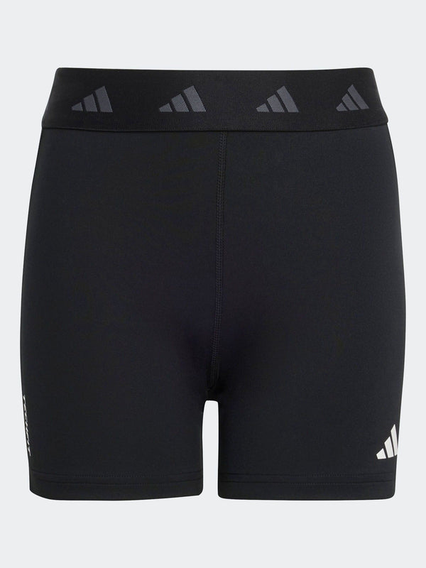 adidas Black TECHFIT Short Tights Kids