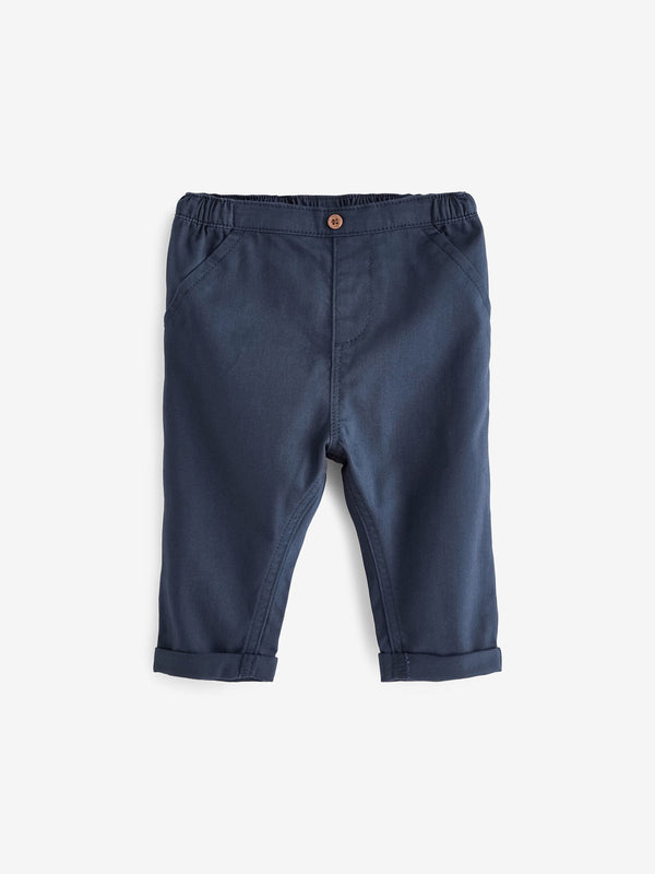 Navy Blue Chino Baby Trousers