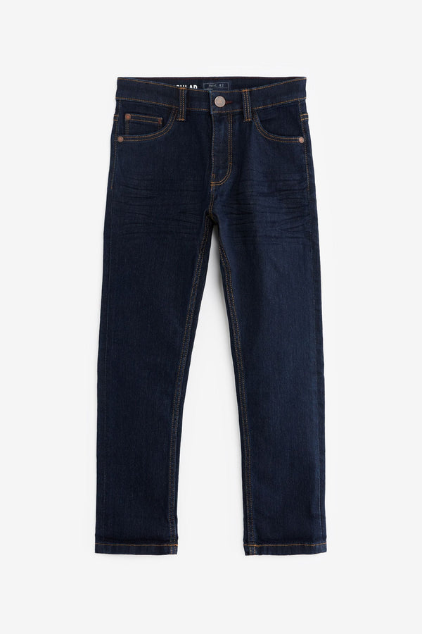 Copy Dark Blue Slim Fit Cotton Rich Stretch Jeans.